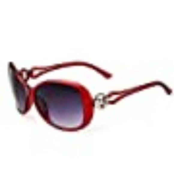 ACECOR WOMENS FASHION OVAL SHAPED UV400 SUNGLASSES - Picture 8 of 13